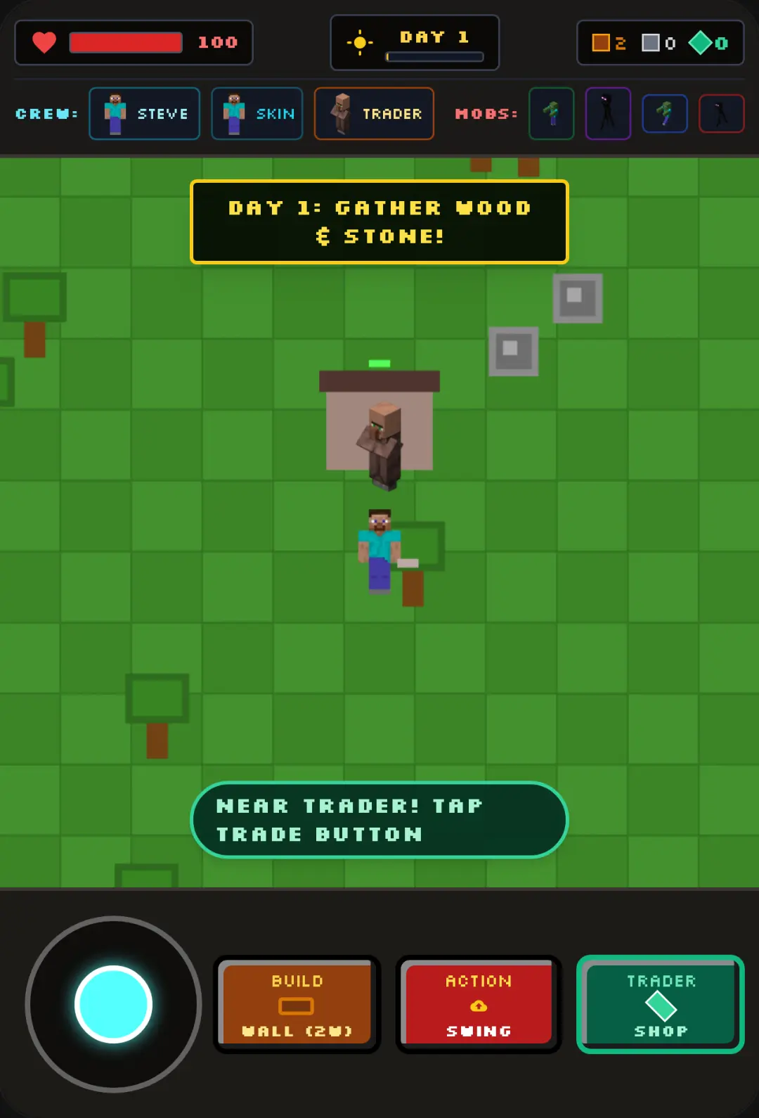 Block Survival: Overworld Nights cover