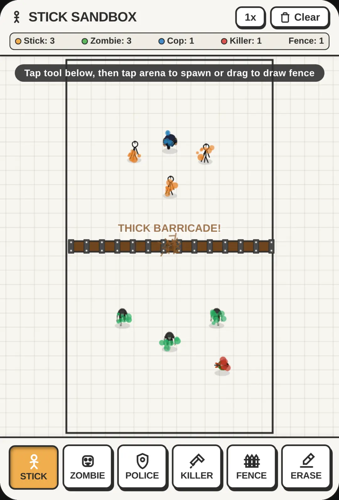 Stickman Zombie Sandbox cover
