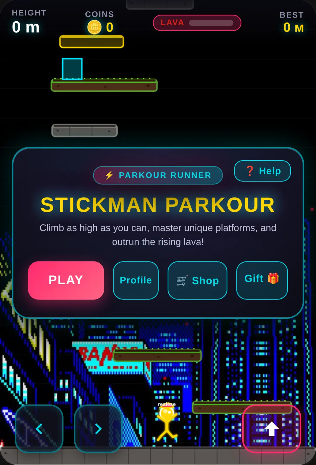stickman parkour cover