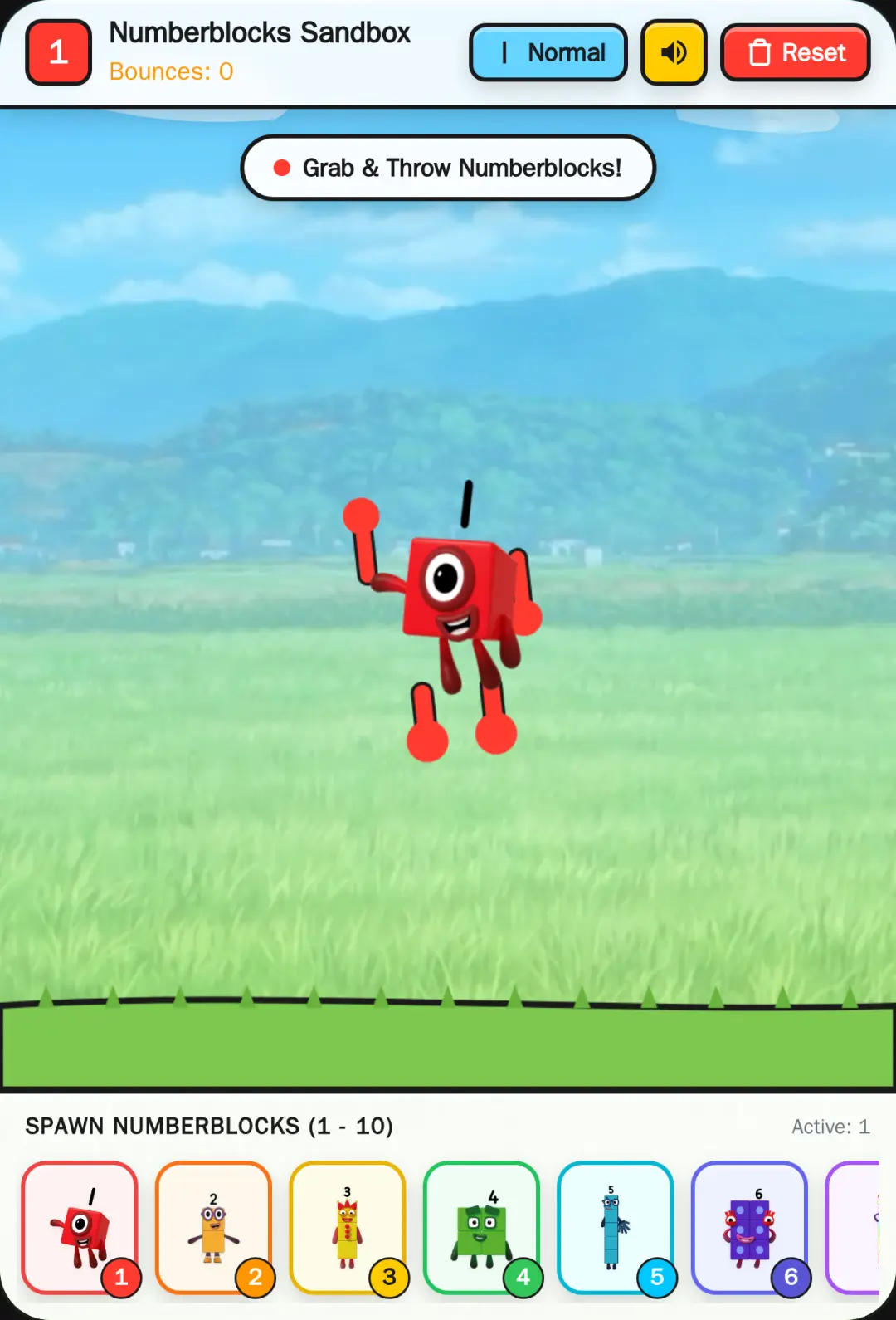 Numberblock Ragdoll Sandbox cover