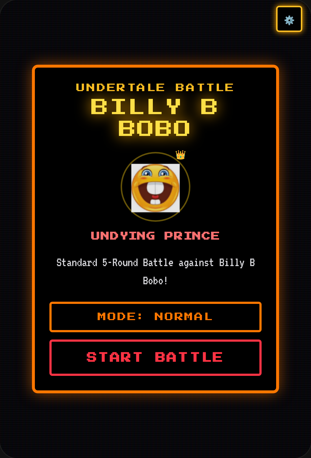 BILLY B BOBO - UNDYING BATTLE cover