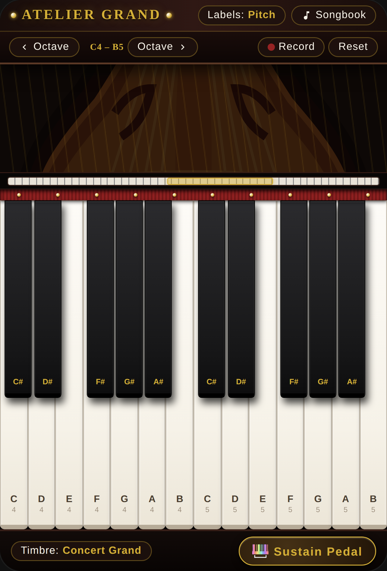 Concert Grand Piano cover