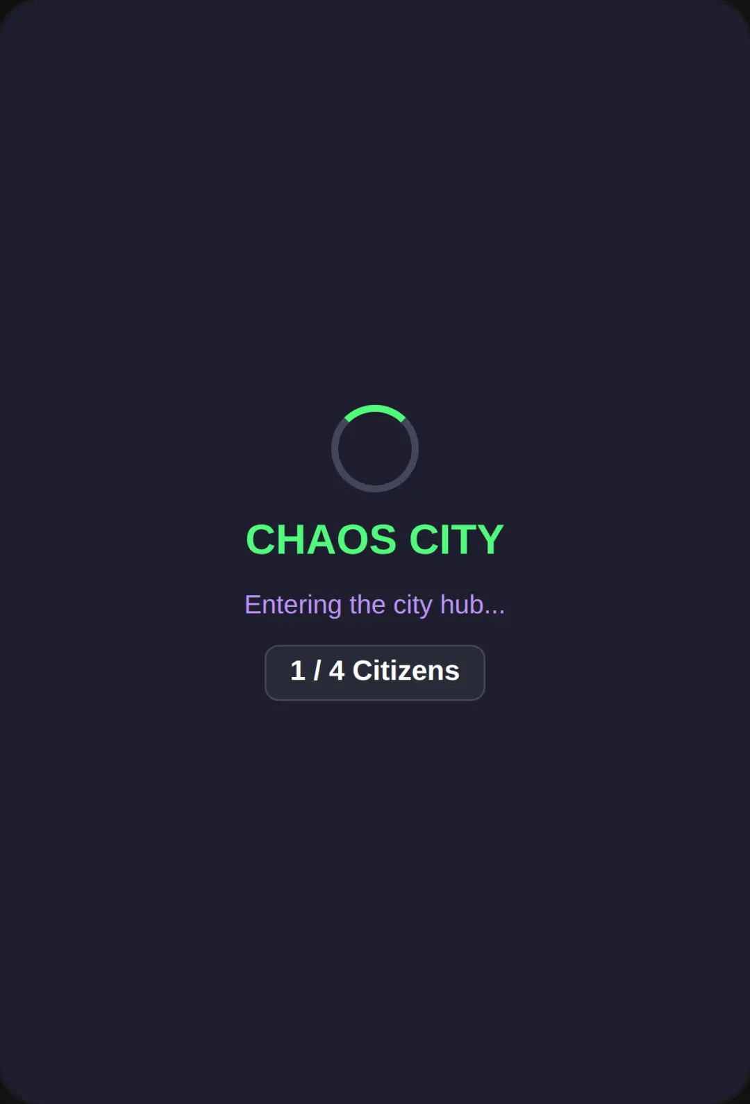 Chaos City: Multiplayer cover