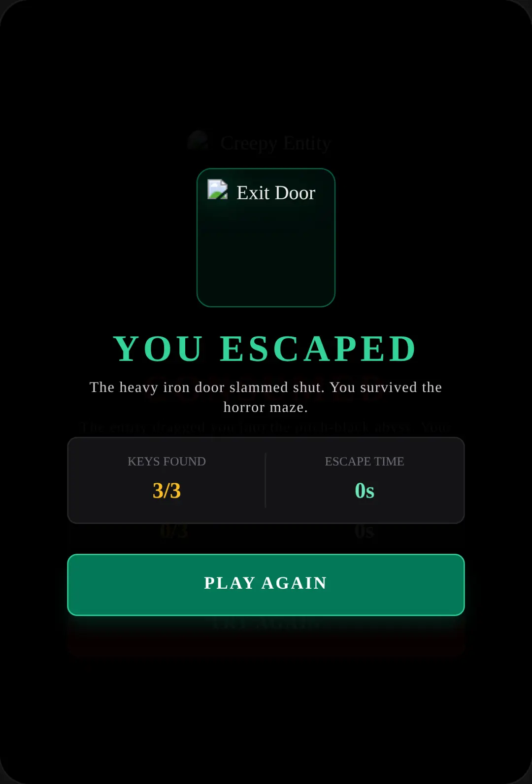 The Shadow Maze - Horror Escape cover