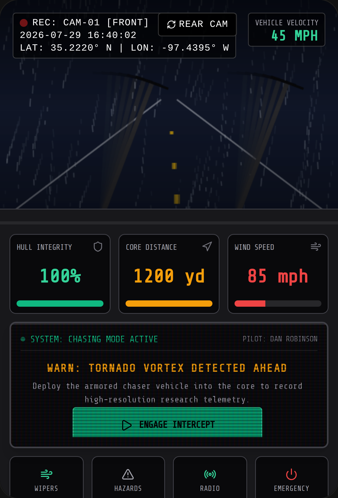 Tornado Intercept: Survive the Core cover