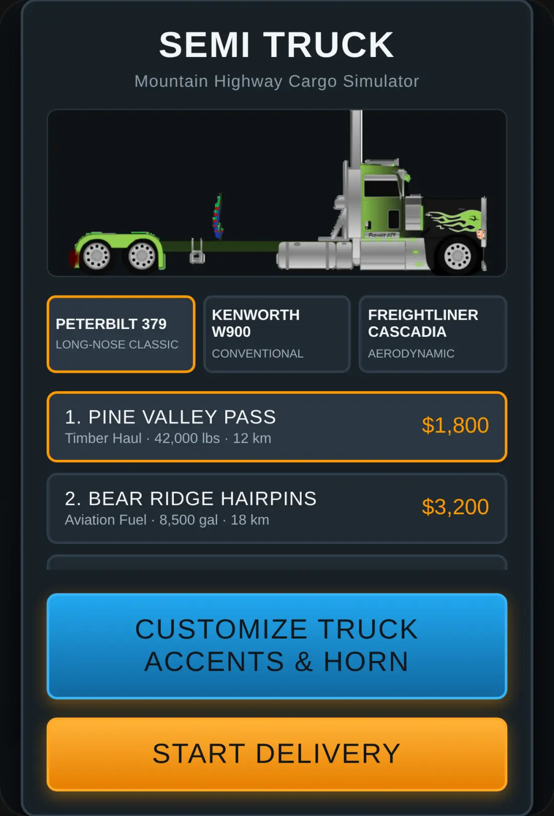 Semi Truck: Mountain Haul cover