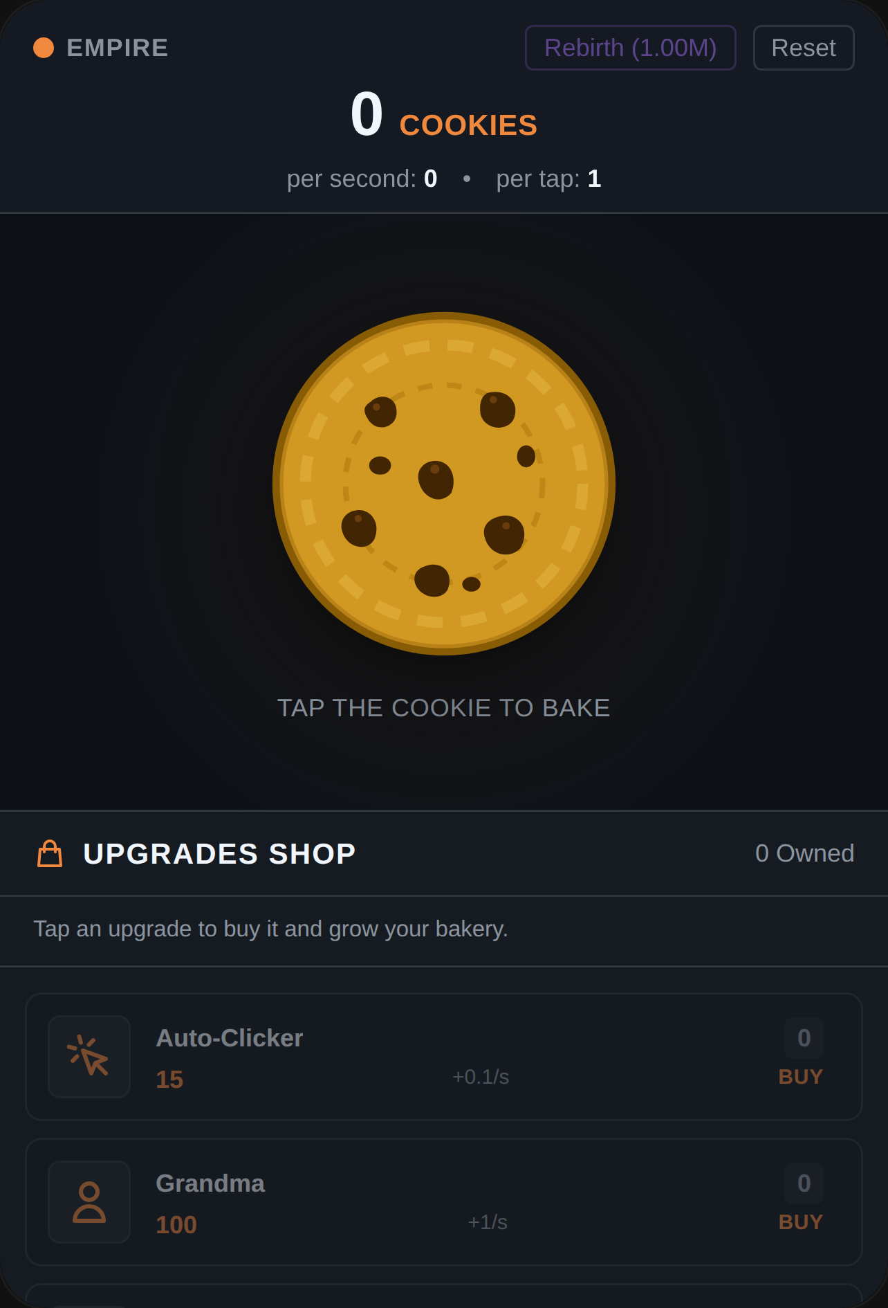 Cookie Clicker cover