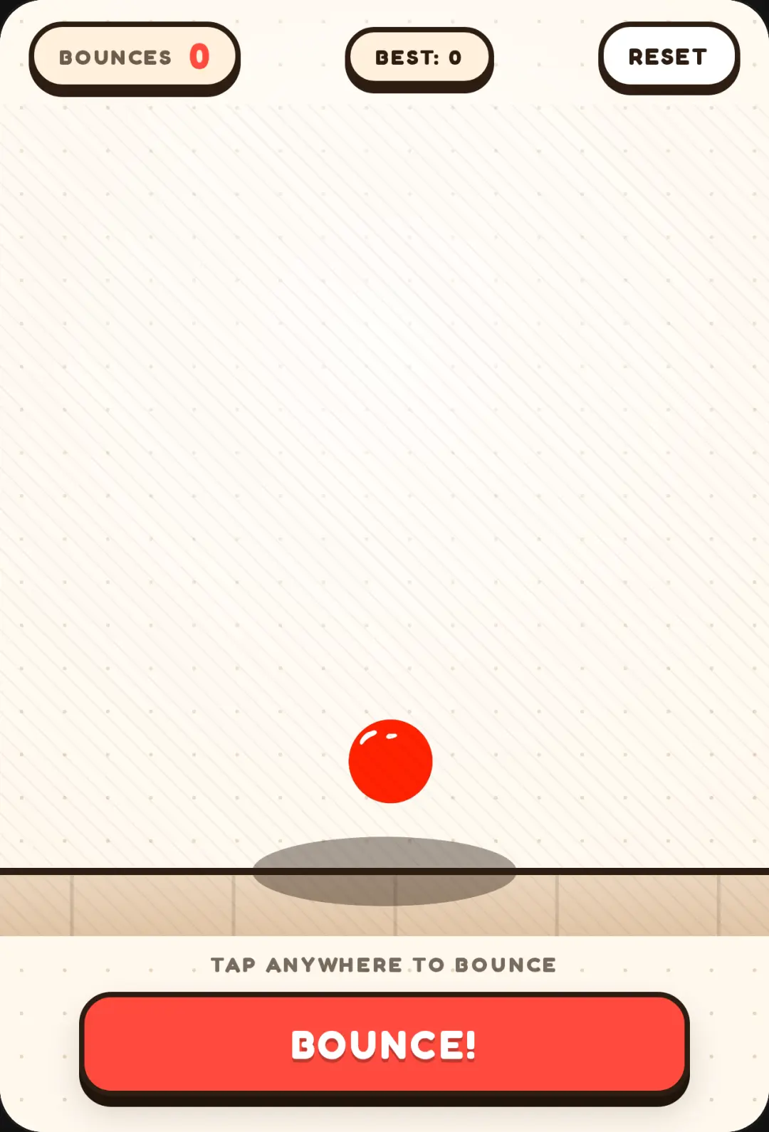 Red Bouncy Ball cover