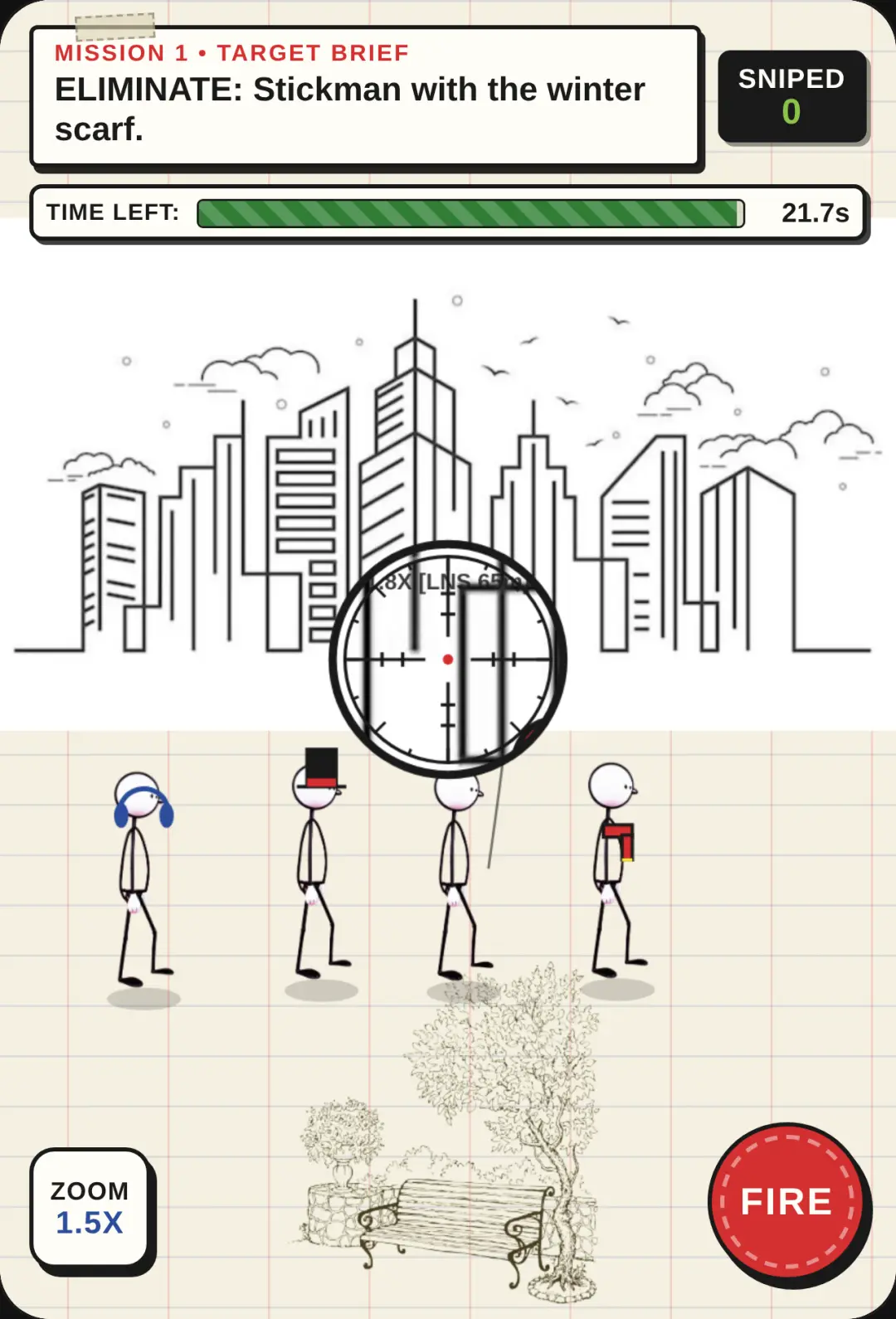 Stickman Sniper: Ink Ops cover