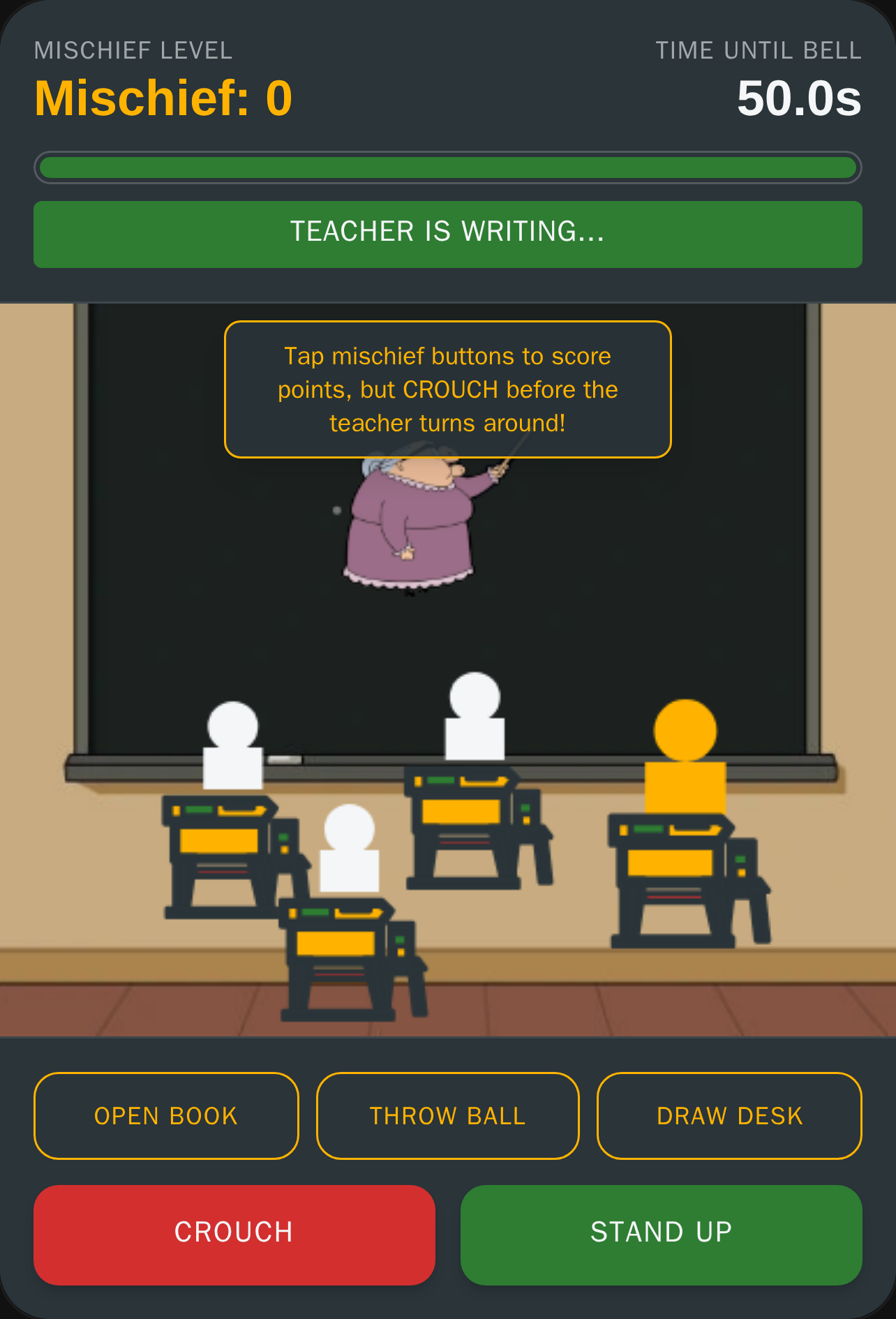 Classroom Stealth Survival cover