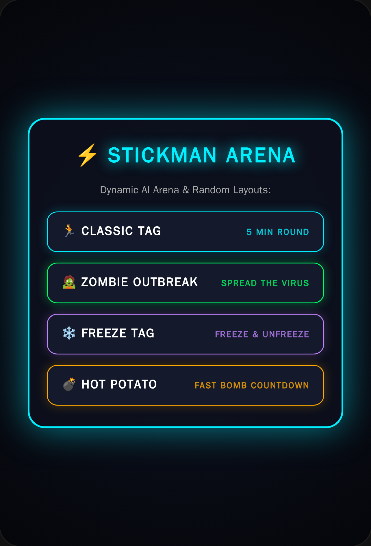 Stickman Cyber Tag Arena cover