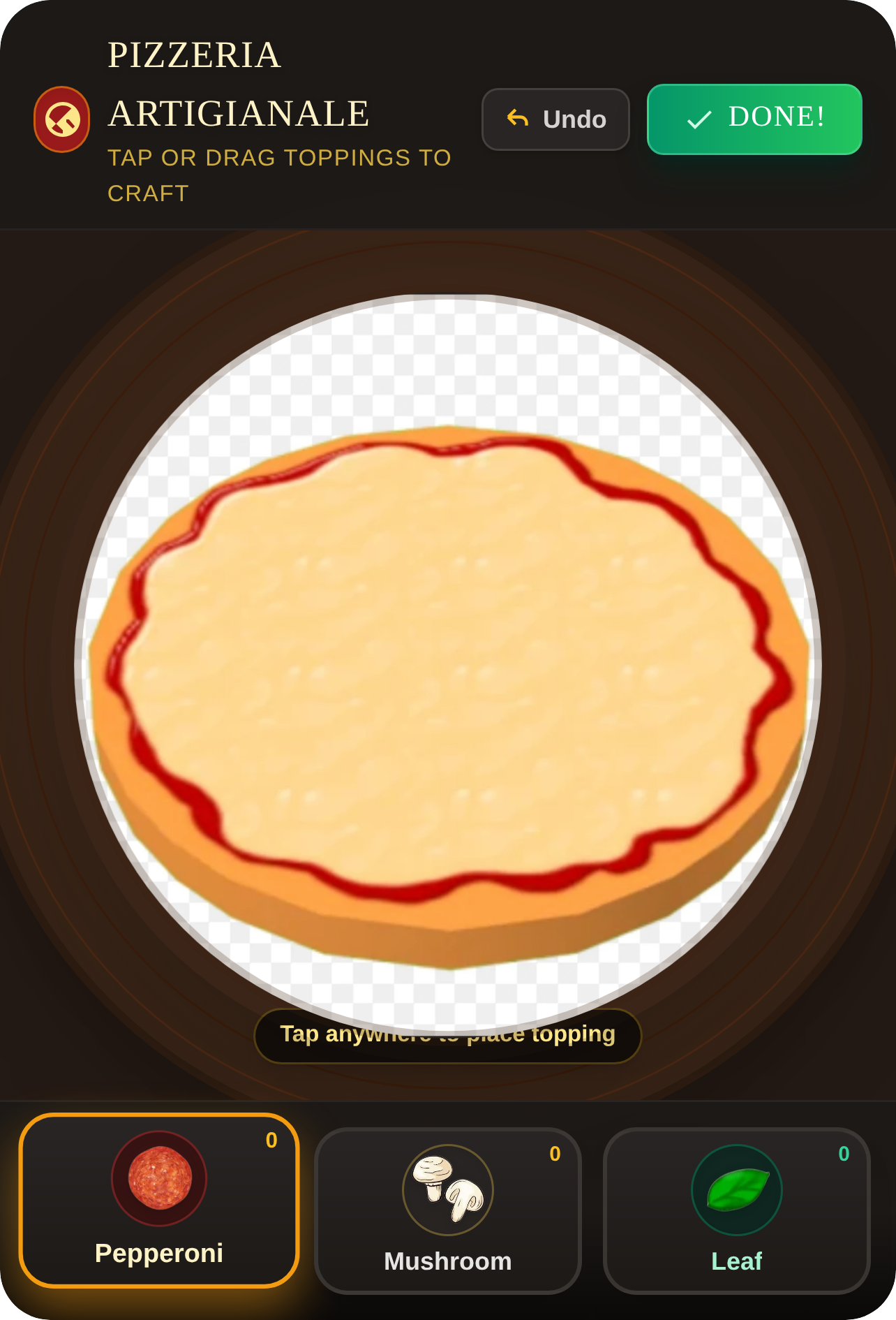 Make a Pizza cover
