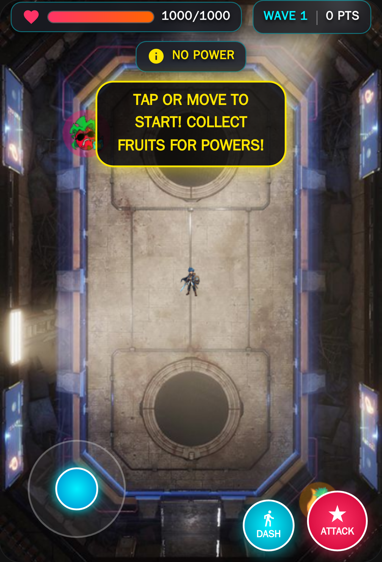 Fruit Power Arena increased cover