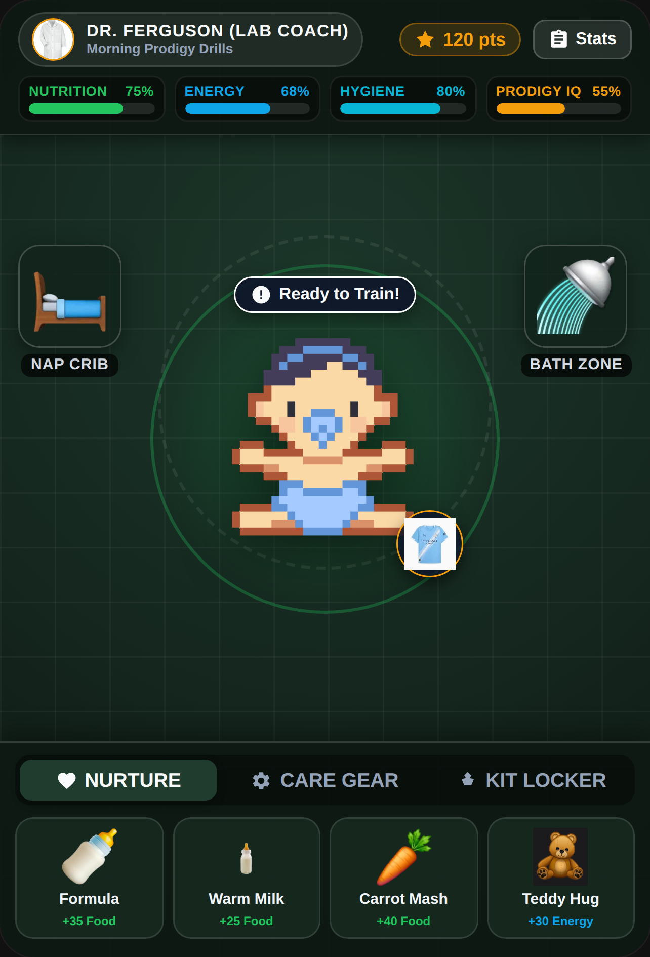 Prodigy Pitch Nursery cover
