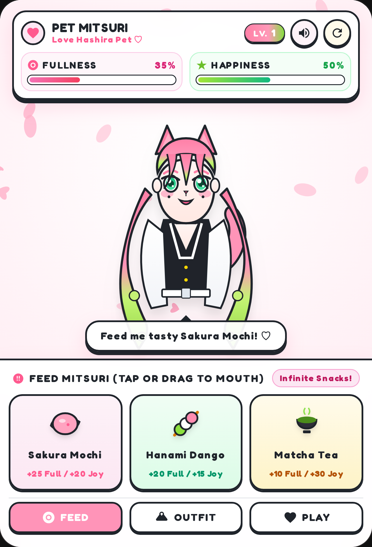 Pet Mitsuri: Love & Mochi Simulator cover