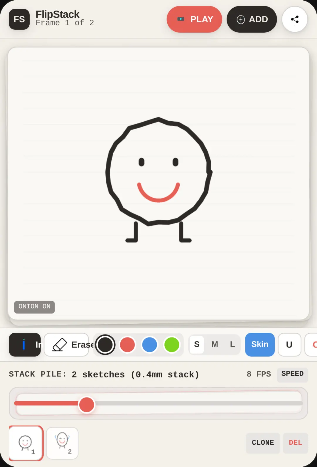 FlipStack - Sketchbook Animation cover