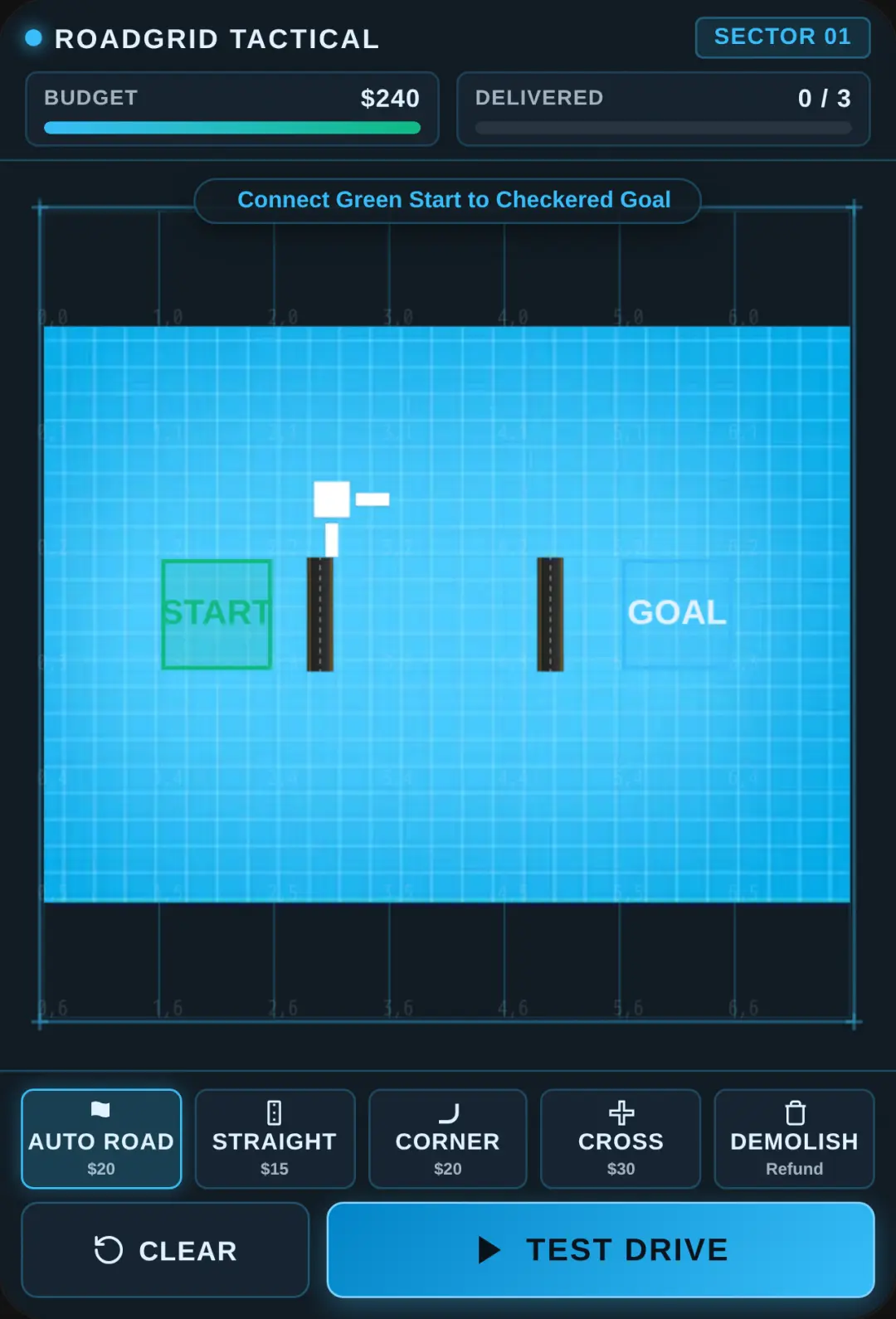 RoadGrid Tactical - 2D Road Builder & AI Traffic cover