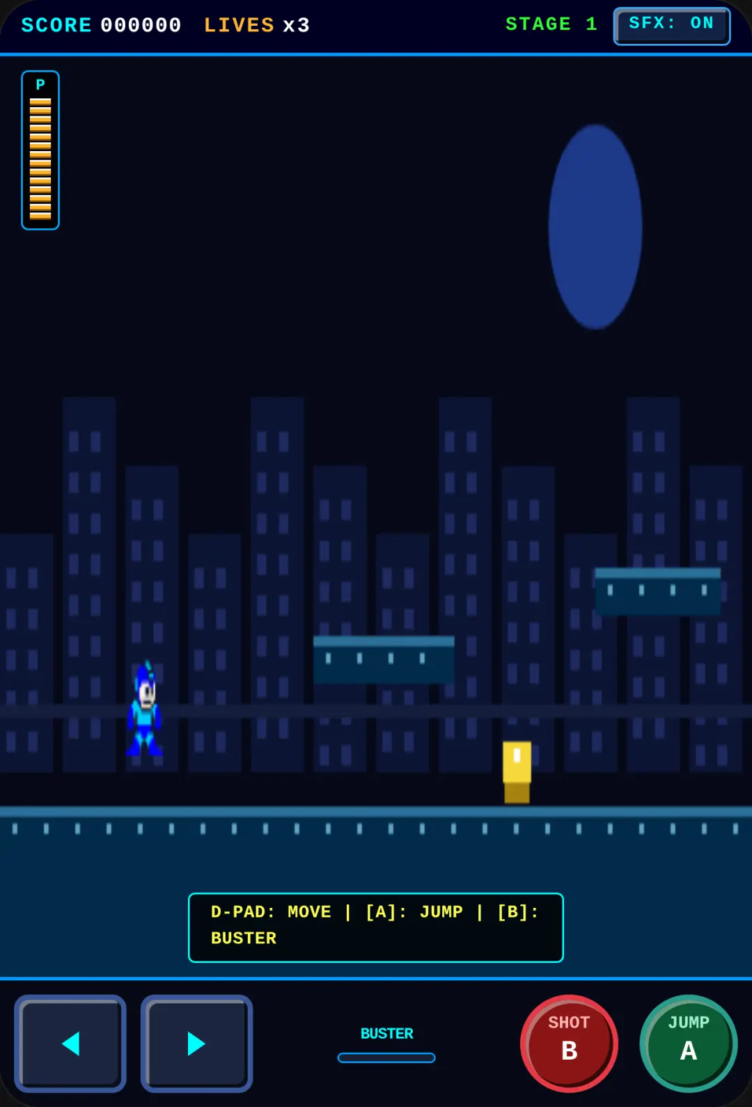 Mega Man: 8-Bit Cyber Stage cover
