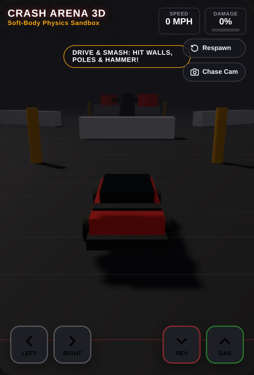 Crash Arena 3D: Soft-Body Destruction cover