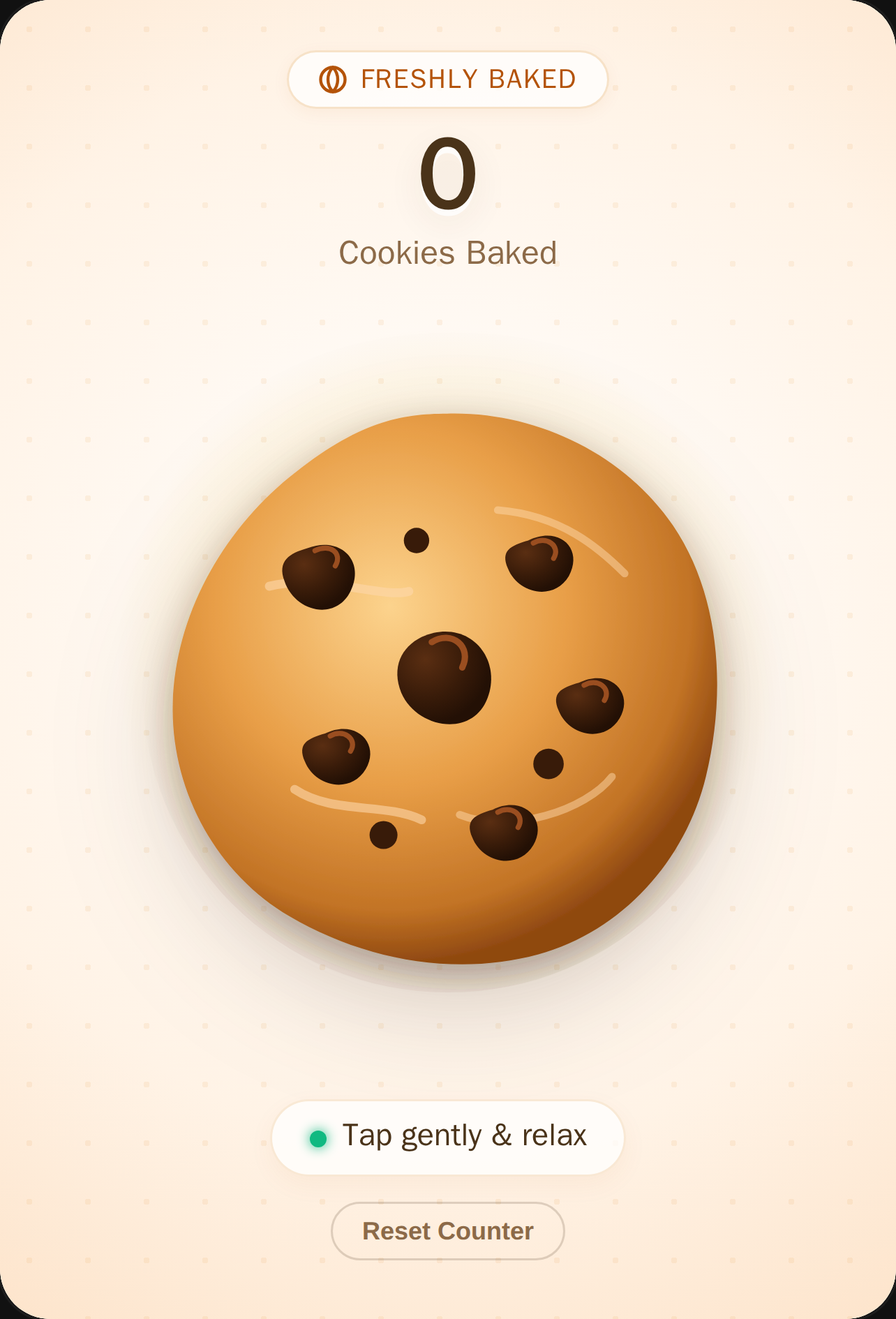 Relaxing Cookie Tapper cover