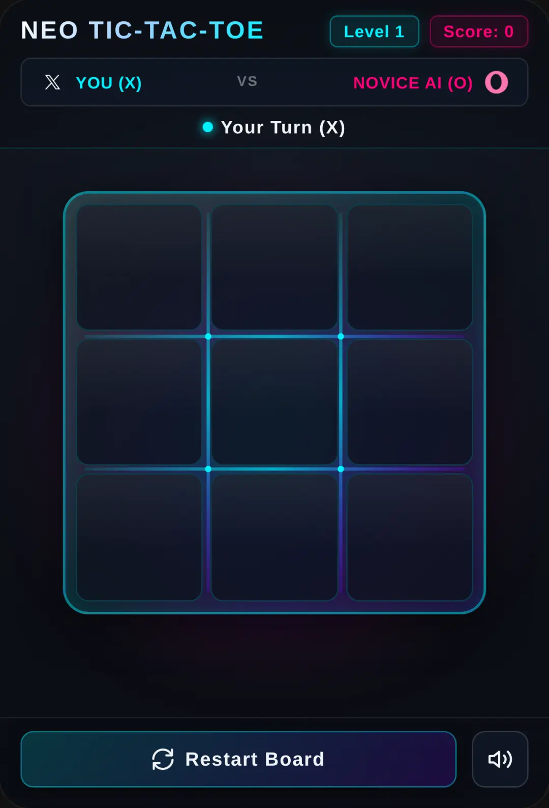 Neo Tic-Tac-Toe cover