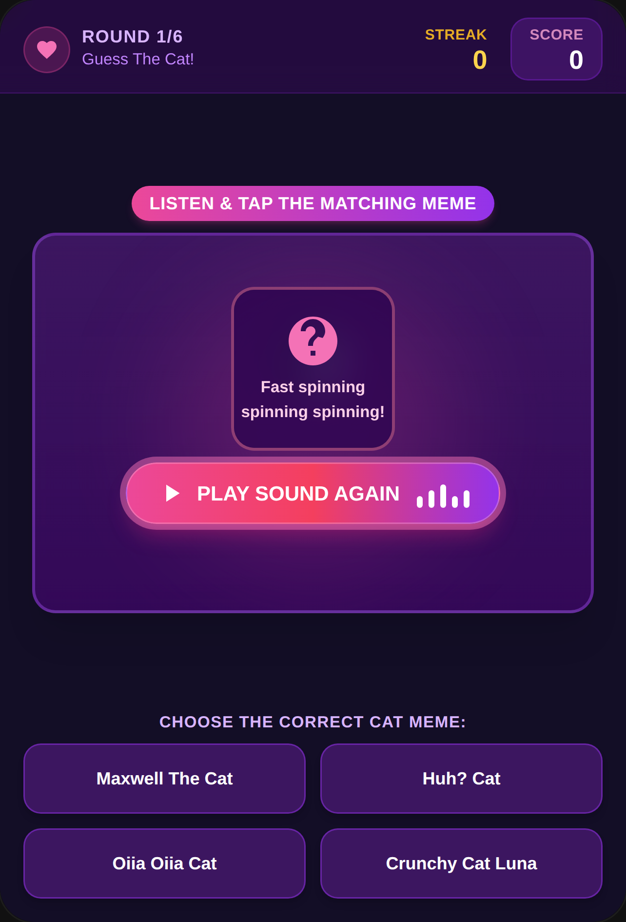 Cat Meme Voice Guess cover