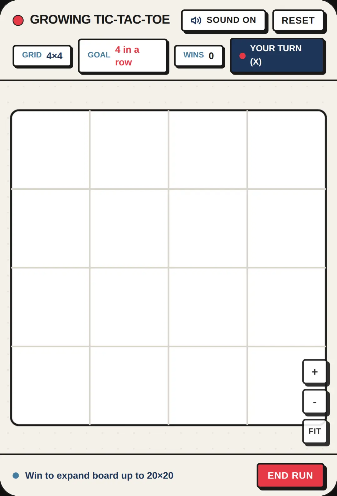 Growing Tic-Tac-Toe cover