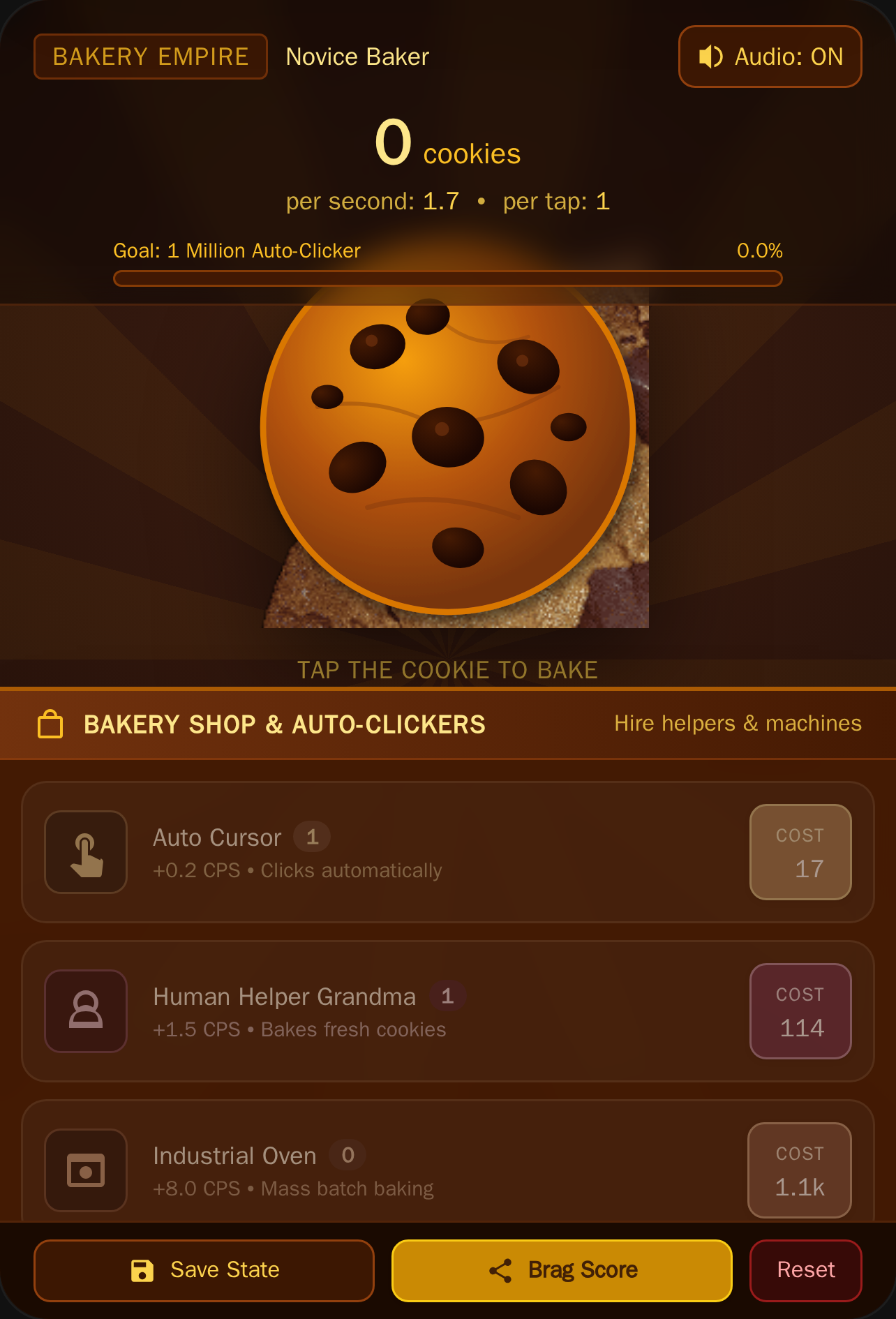 Cookie Clicker Empire cover