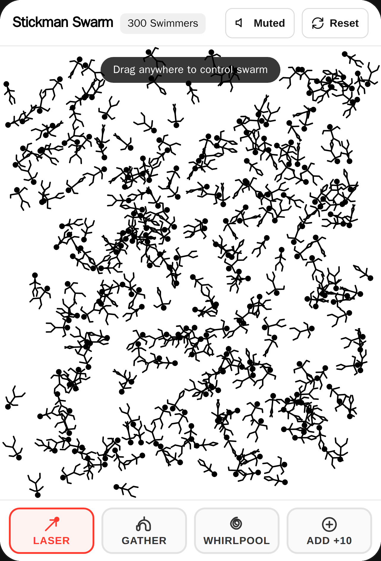Stickman Swarm Sandbox cover