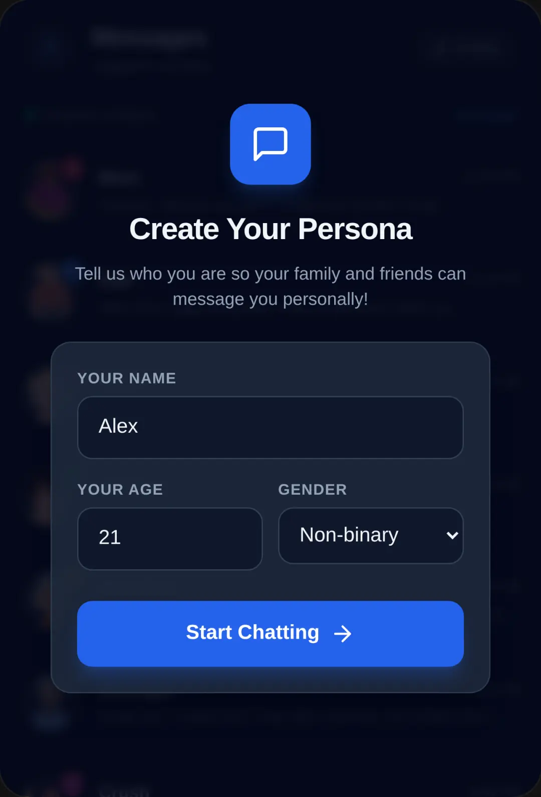 Interactive Chat Simulator. cover