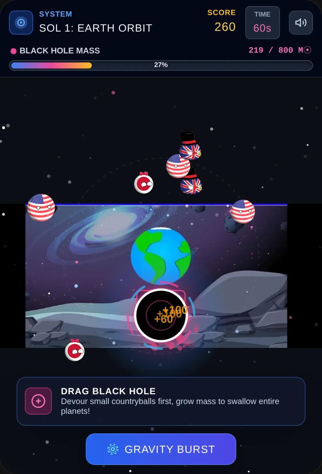 Countryballs Black Hole Cosmic Arcade cover
