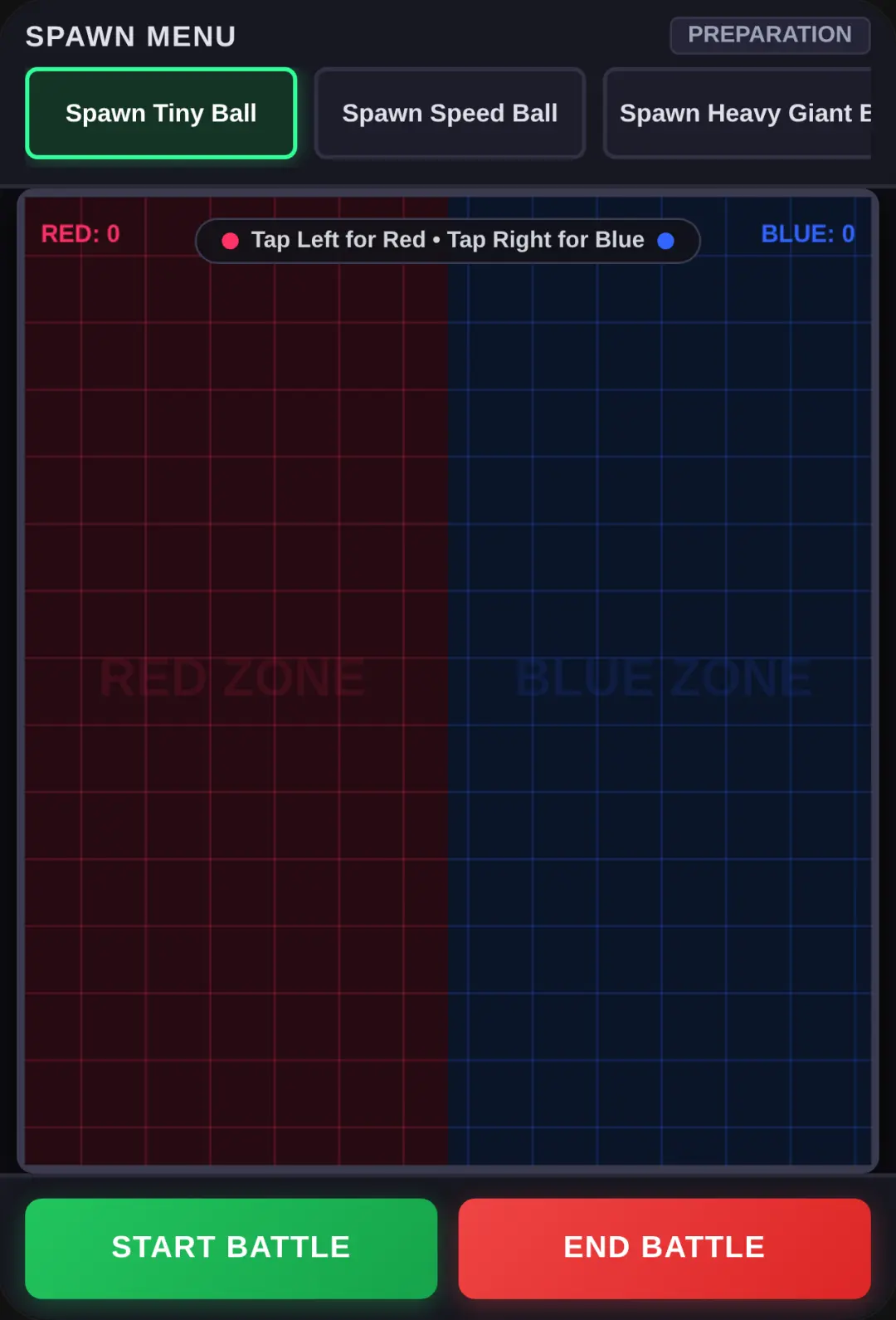 Tiny Ball Battle Sandbox cover