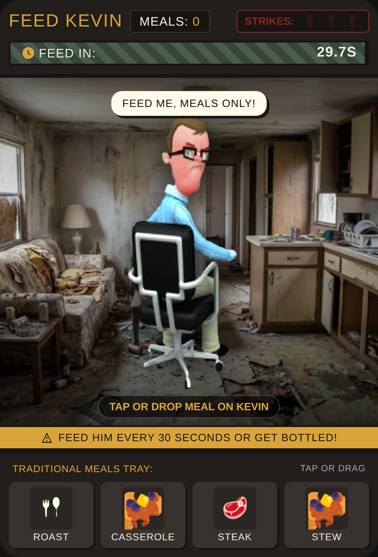 Feed the Kevin! cover