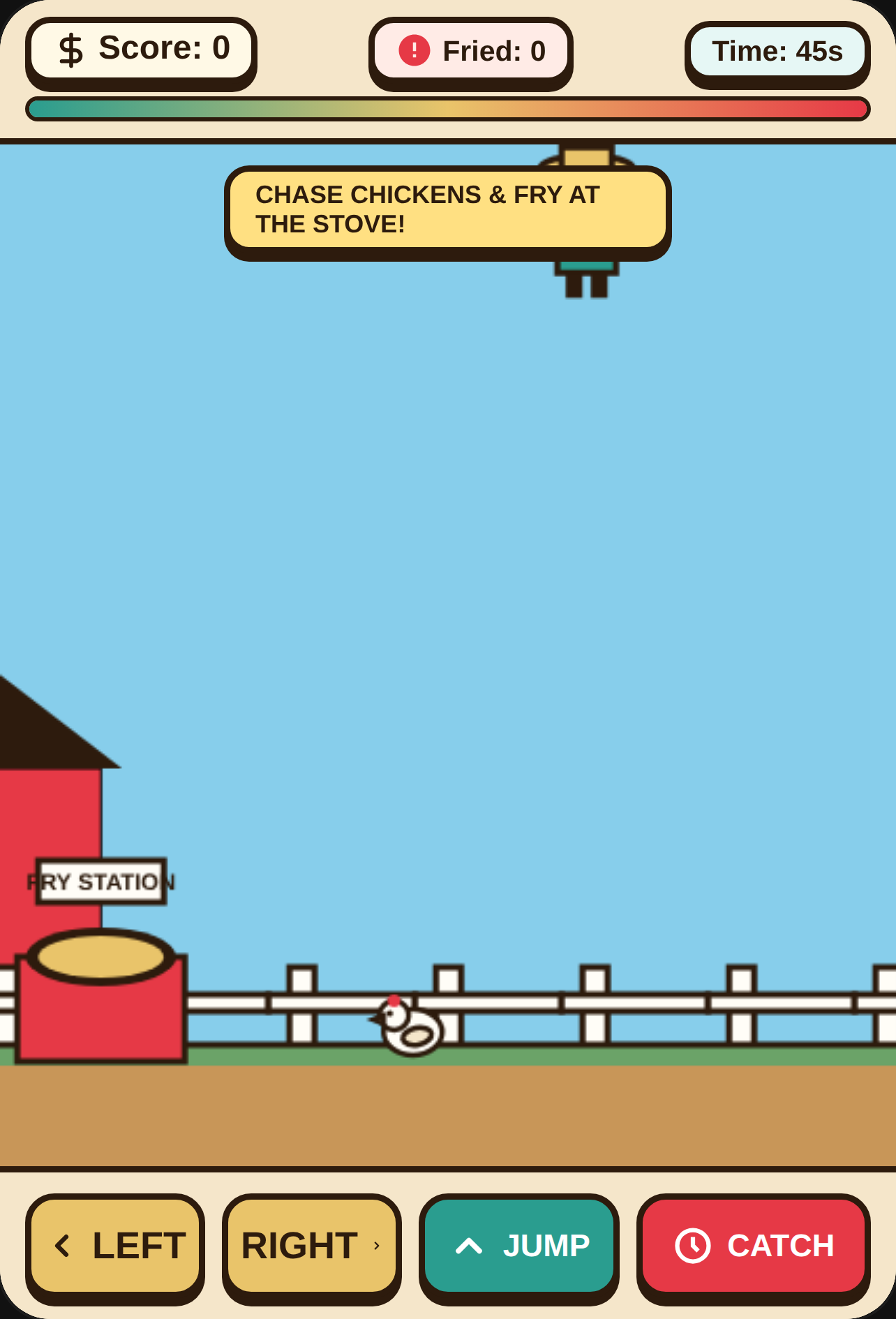 Chicken Fryer Farm Rush cover