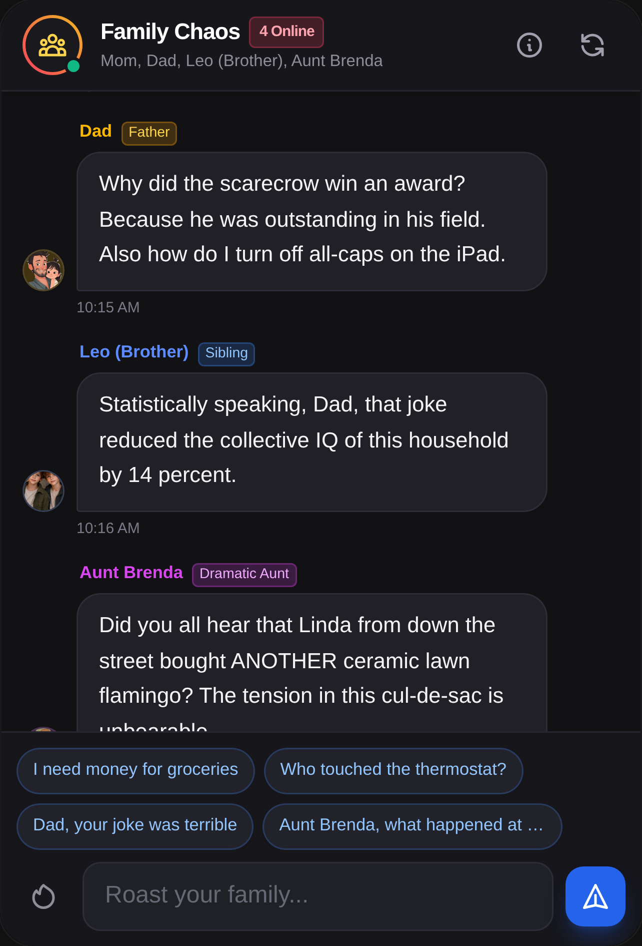 Family Chaos Chat cover
