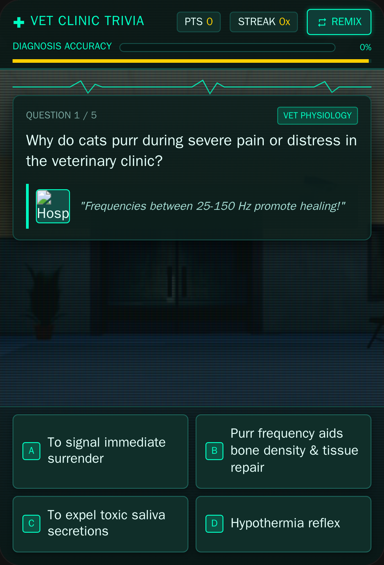 Animal Clinic Trivia cover