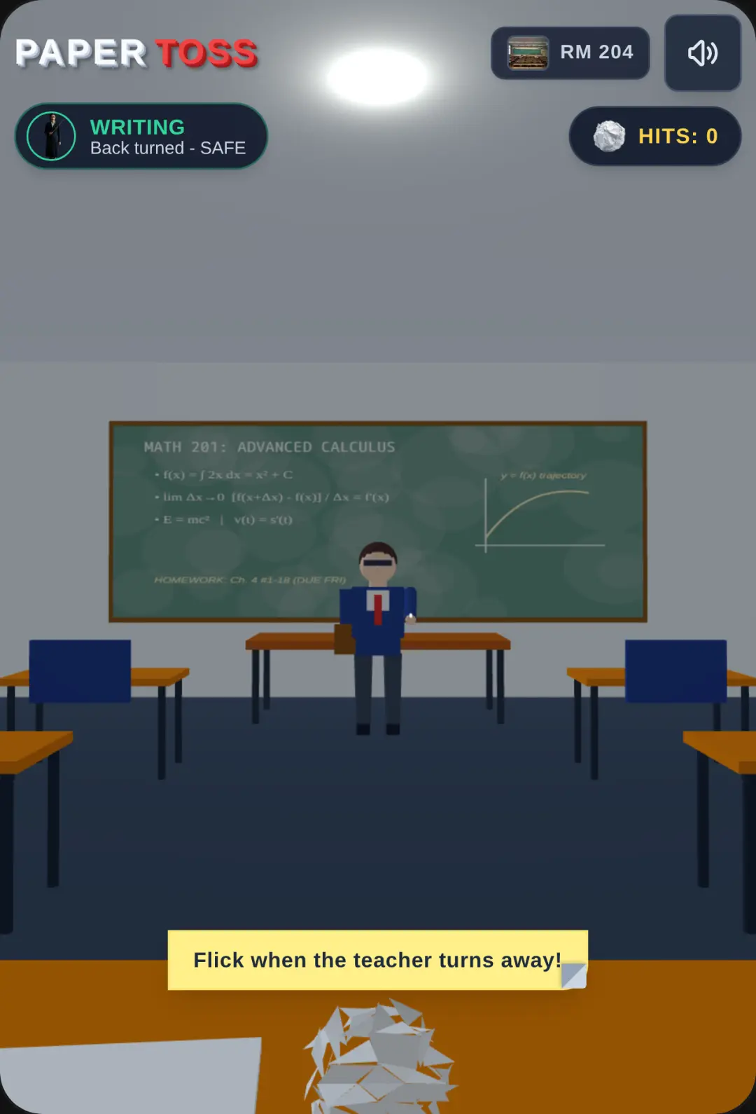 PAPERTOSS - Classroom Chaos 3D cover