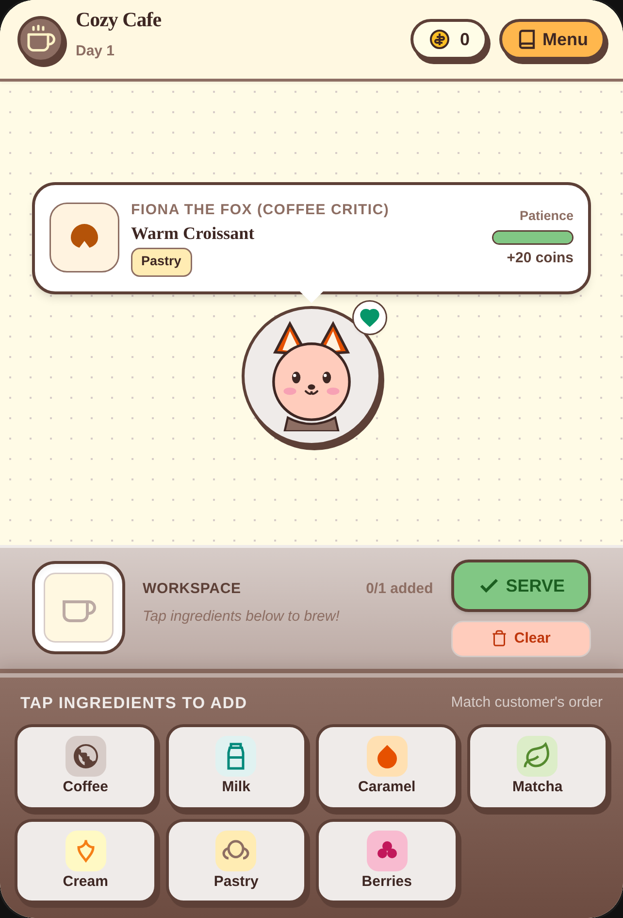 Cafe cover