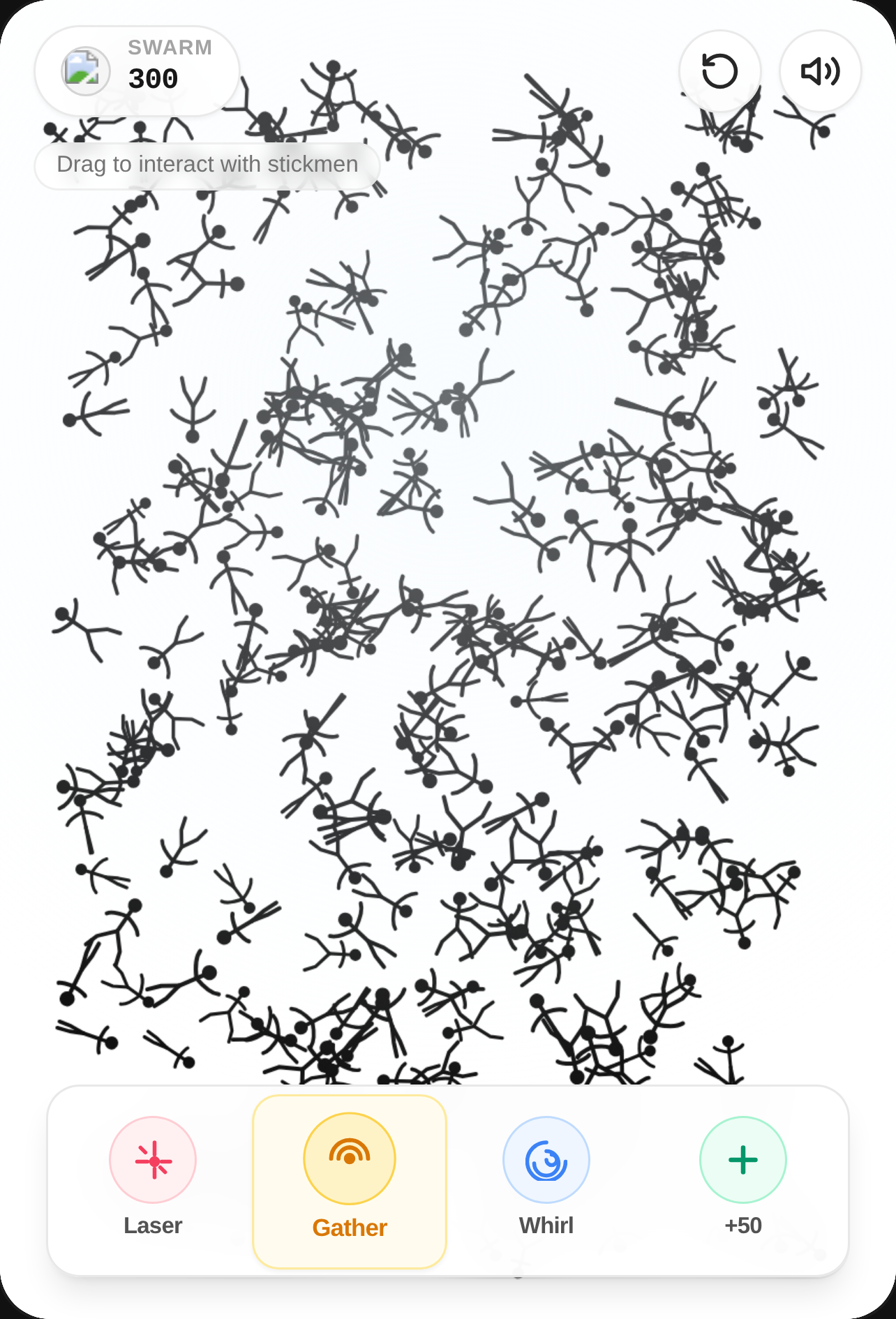 Swarm 300 - Stickman Swim Sandbox cover