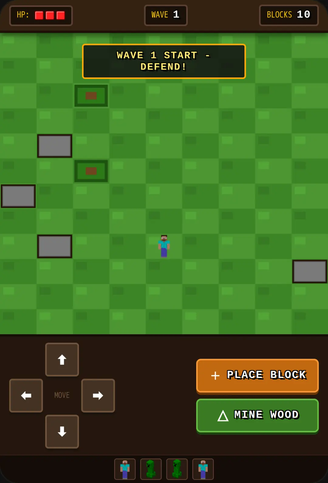 Minecraft Creeper Defense cover