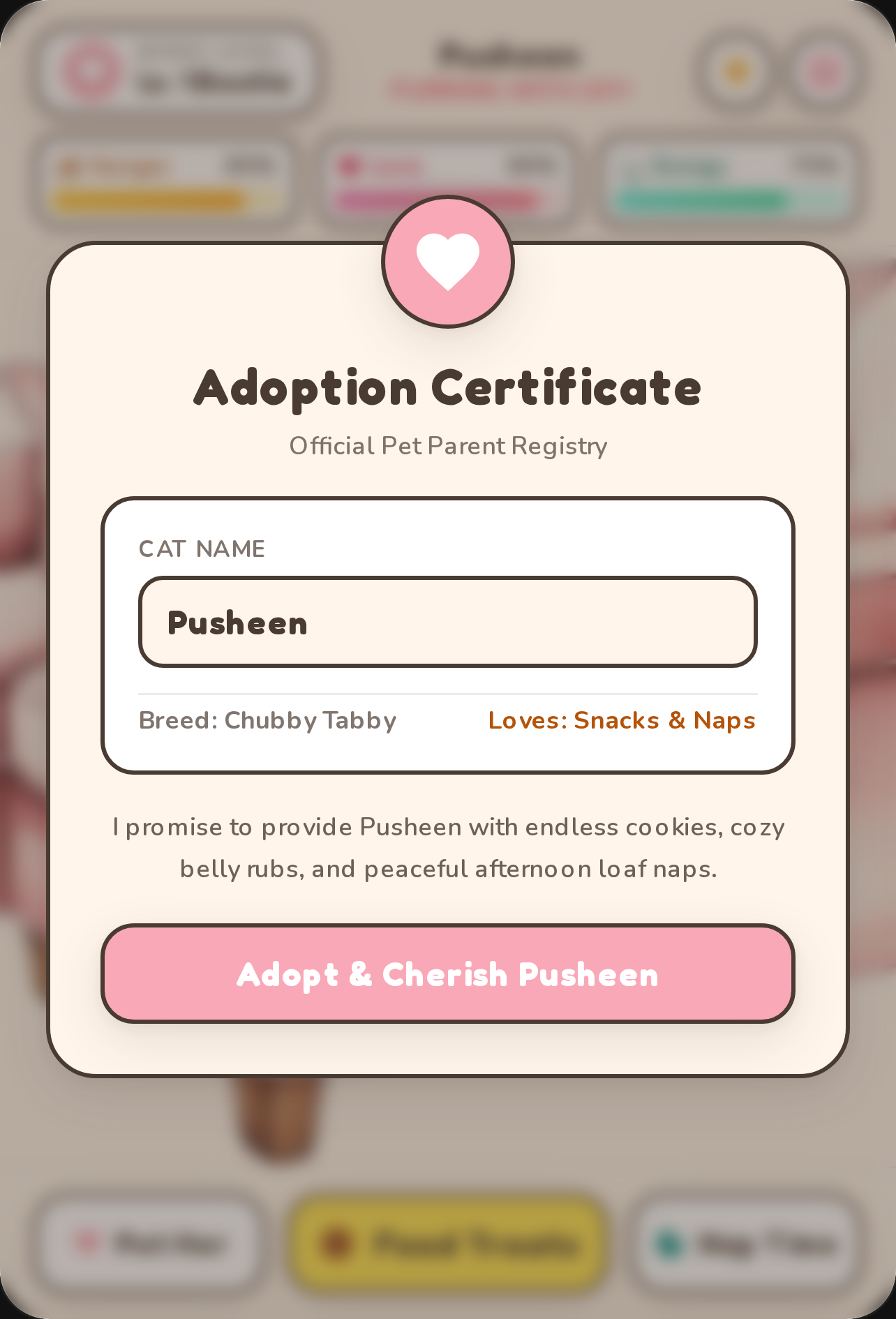 Adopt Pusheen cover