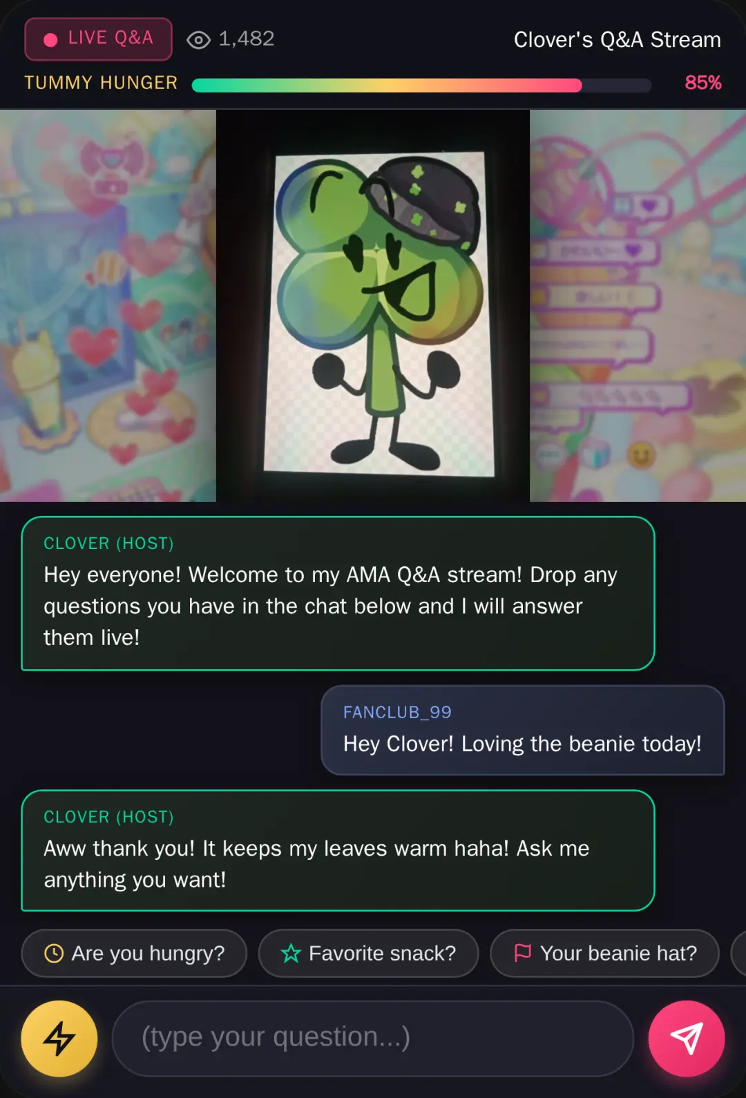 Clover Q&A Live Stream cover