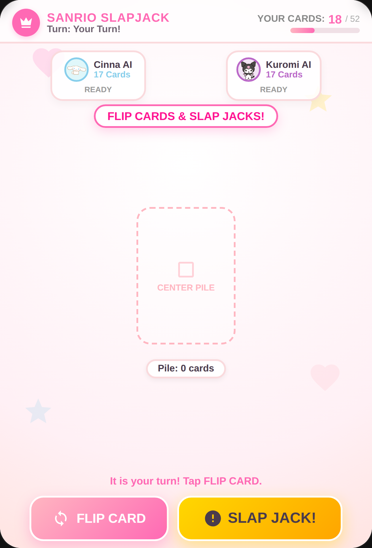 Sanrio Slapjack Party cover
