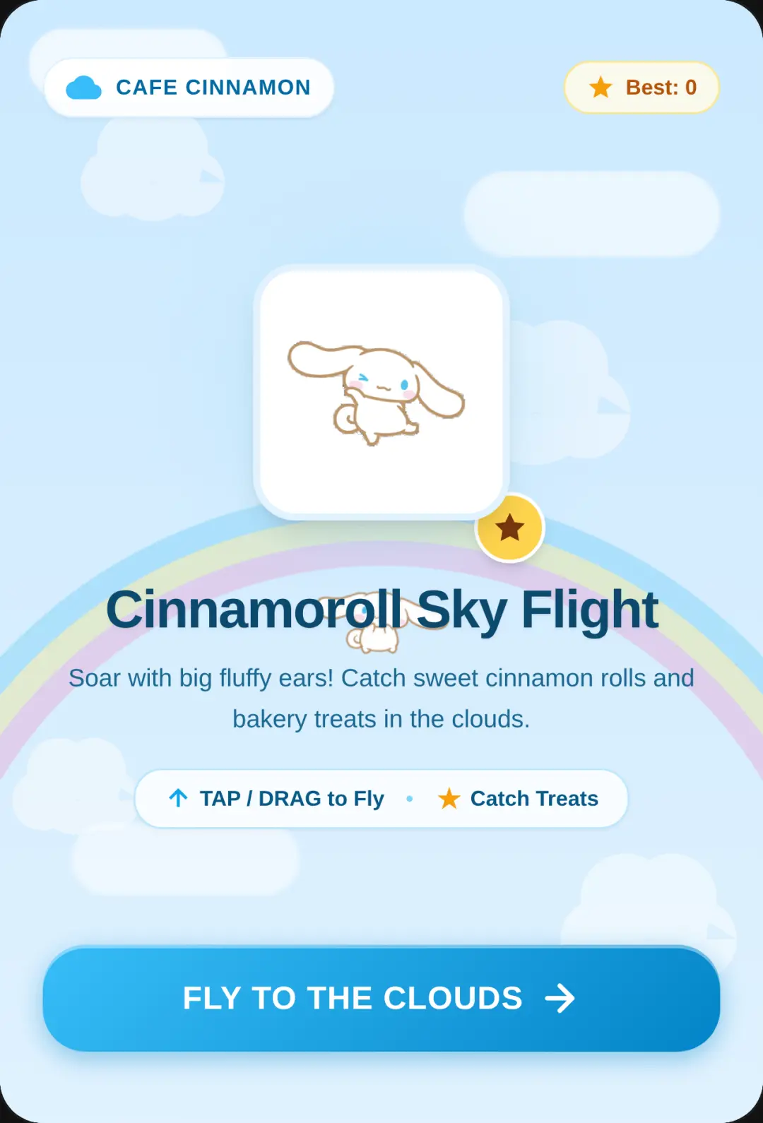 Cinnamoroll: Fluffy Cloud Flight cover