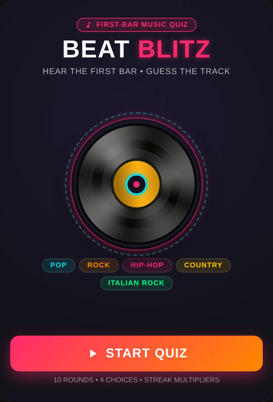 Beat Blitz - Guess The Song cover