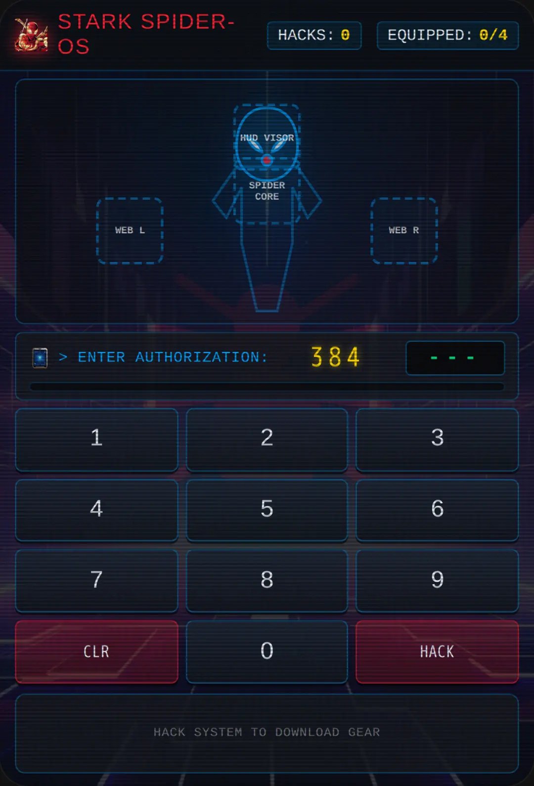 Stark Spider-Terminal cover