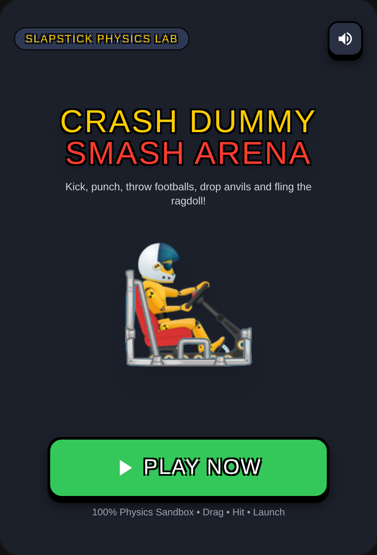 Ragdoll Crash Lab cover