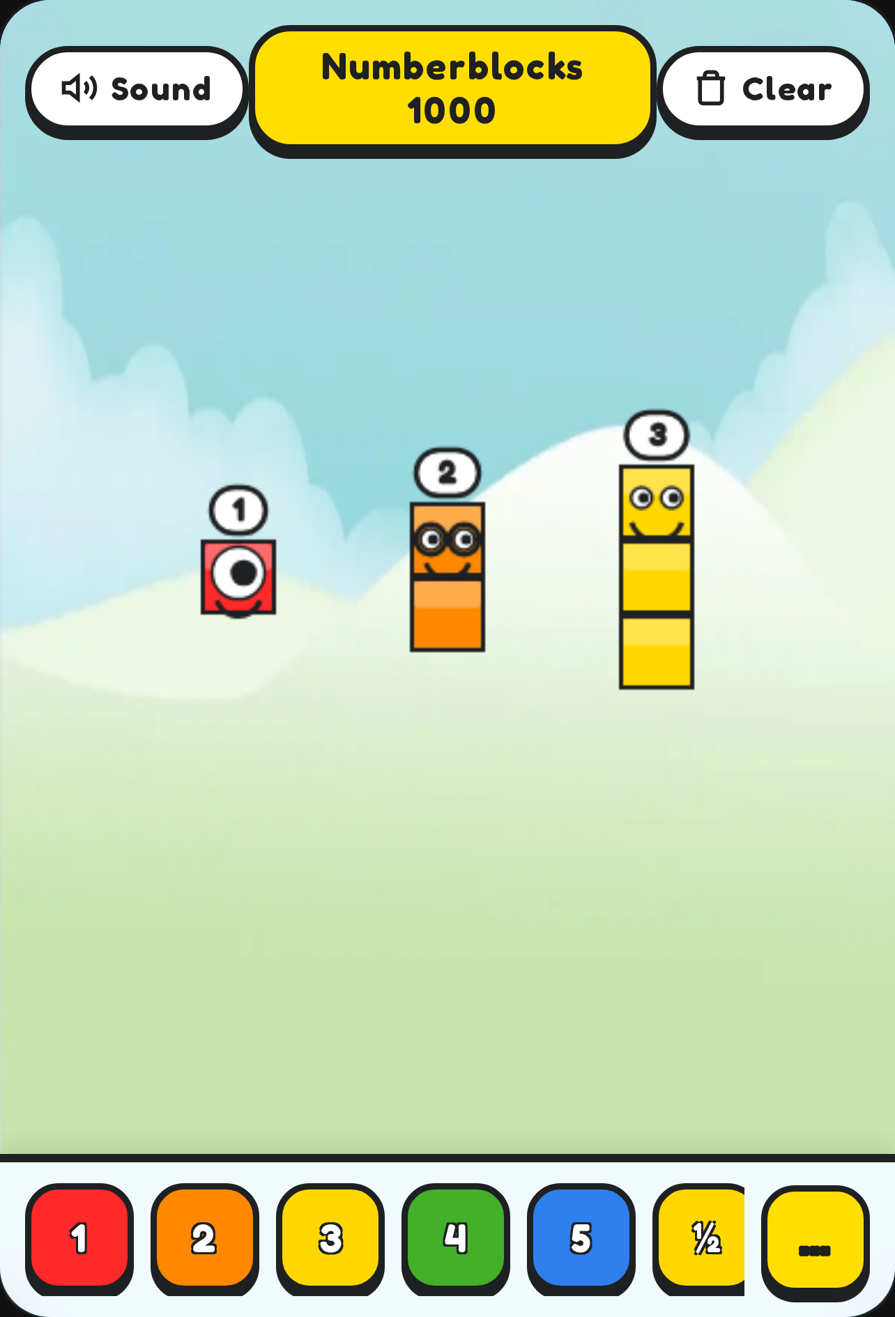 Numberblocks Sandbox 1000 cover