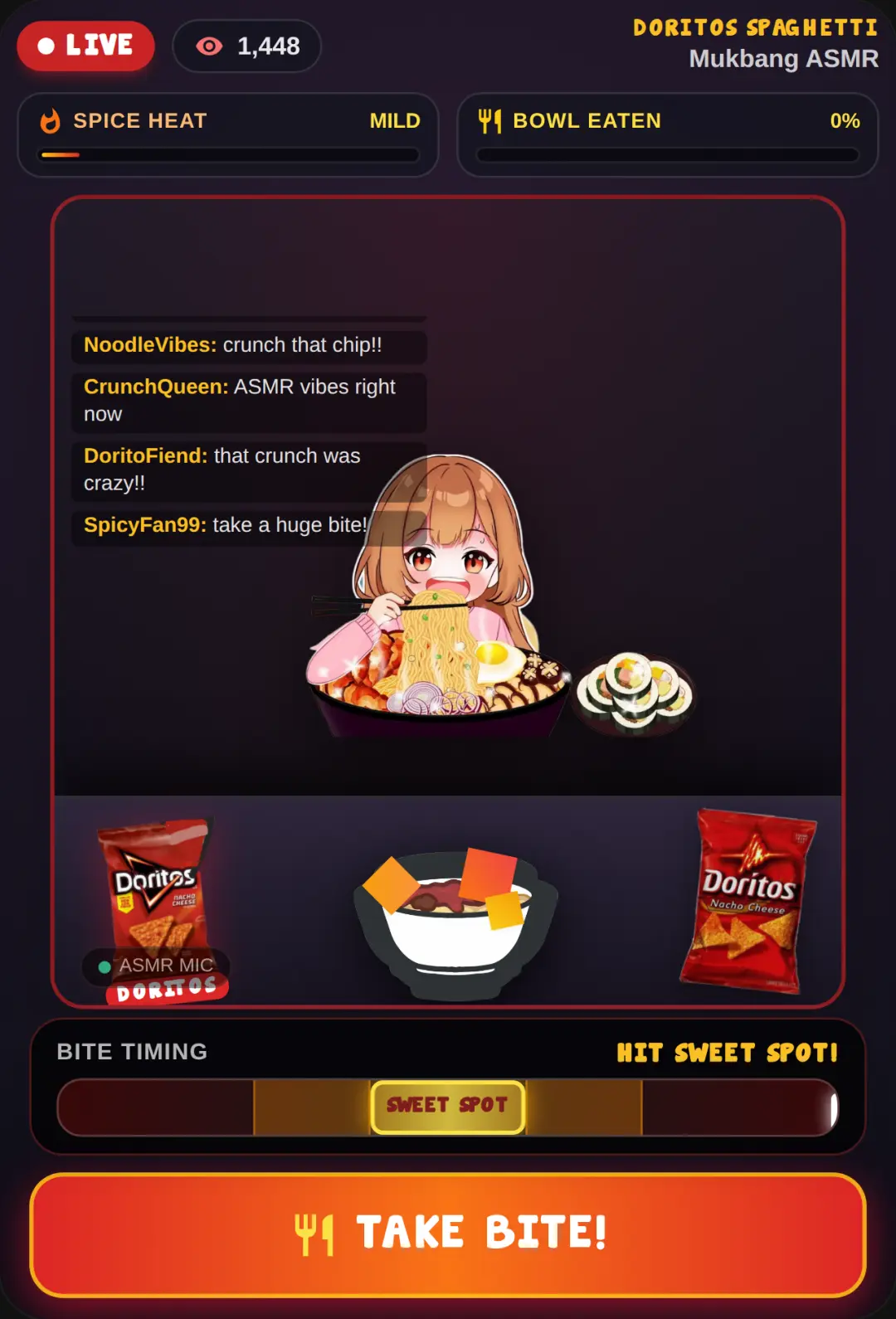 Doritos Spaghetti Mukbang cover