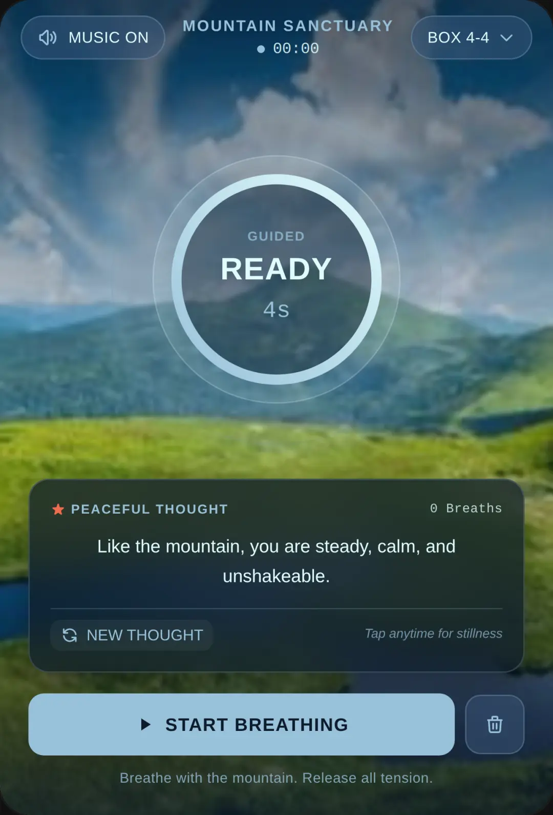 Mountain Sanctuary - Meditation Tool cover